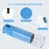 2 Pcs Fingerprint Proof Screen Cleaner, 3 in 1Touchscreen Mist Cleaner Spray Wipe Cleaner Screen Cleaner Soft Fiber Flannel, Safe for All Phones G...