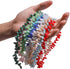 6x12mm Teardrop Crystal Beads, 280pcs Faceted Glass Beads in 14 Colors, DIY Gemstone Beads for Jewelry Making, Craft Supplies for Necklaces, Brace...