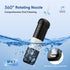 Portable Water Flosser for Teeth, Mini Travel Cordless Oral Irrigator 4 Modes DIY Included, Rechargeable Water Teeth Cleaner Picks with Telescopic...