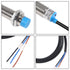 3Pcs LJ18A3-8-Z/BX NPN NO Inductive Proximity Sensor Switch Detector 8mm Detecting Distance DC 6-36V M18 Approach Switch 300mA 3 Wire LJ18A3-8-Z/B...