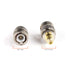 Gold SMA Female to BNC Male Adapter - 4 Pack Coupler - Male to Female Coaxial (RF) Connector, Compatible with RF, SDI, HD-SDI, CCTGV, Camera...