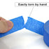 3 Pack Blue Painters Tape - Masking Tape 1 inch wide - Multi-Surface, Smart Adhesion, Indoor & Outdoor Use - Paint tape for DIY, Labeling, Art, Ca...
