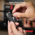 SMALLRIG Folding Tool Set with Screwdrivers and Hex Key Wrenches, Seven Functional Tools Included (Black) - 4681...