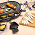 Wooden Raclette Spatula(4 pcs/set) for Cheese Grills, Gourmet Boards, Frying Pans, Fondue...