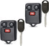 TAIME Keyless Entry Car Key Fob Replacement for Ford, Lincoln, Mercury, Mazda F150 F250 F350 Escape Expedition Explorer Ranger Set of 2...