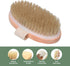 Oliver & Emilia Dry Brush with Pouch - Body Exfoliator for Smooth Skin, Cellulite Reduction, Skin Brush for Dry Brushing, Exfoliating Body Scrubbe...
