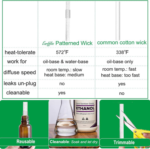 Blank Plug in Air Freshener for DIY, Pluggable Oil Diffuser Free to Make Your Home Scent Non-polarilized Blank Fragrance Plug 1pack (1Warmer + 1Em...