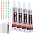 B7000 Glue with Rhinestone Applicator Kit, Clear B-7000 Glue with Precision Tip Art Dotting Stylus Pens Super Glue Adhesive for Phones Repair Jewe...