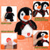TOY Life Plush Penguin Baby Musical Talking Toys Infant Toys for Baby 24 Months - Stuffed Newborn Toys with Dancing Singing Toys for Babies Boys G...