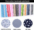YOLUFER DIY Cotton Fabric Bundle 19.7 x 19.7 Inches, 7PCS Different Pattern, Squares Patchwork Material for Sewing Quilting Scrapbooking....