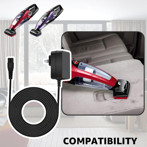 Charger Compatible with Bissell Pet Hair Vacuum 23903 2284 2390 2390A 2284W 14.4V Lithium Ion Cordless Hand Vacuum 1614206 1616327...