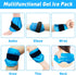 Ankle Ice Pack Wrap for Swelling, Reusable Gel Ice Pack for Ankle Injuries, Cold Compress Therapy for Foot Pain Relief, Achilles Tendonitis, Plant...