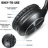 Bluetooth Headphones Over Ear, 68H Playtime and 3 EQ Music Modes Wireless Headphones with Microphone/Deep Bass, HiFi Stereo Foldable Lightweight H...