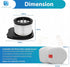 IZ382H IZ377H Filters for Shark IZ382H IZ377H IZ162H IZ362H IZ361H UZ365H WZ440H IZ440H IZ462H IZ482H IZ483H Stick Vacuums, Part XHF161H & 617FJ14...