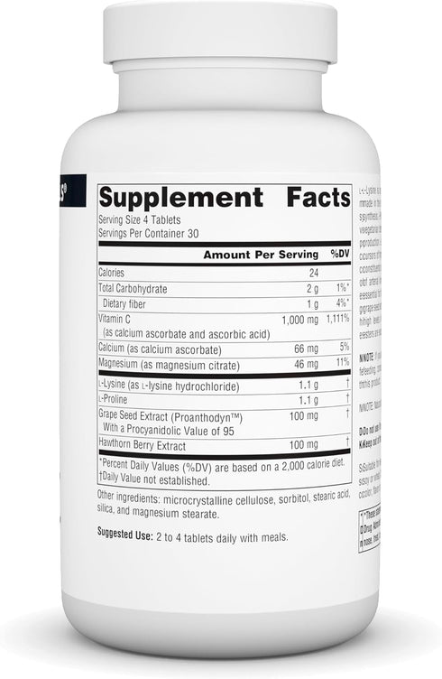 Source Naturals Proline & Lysine, 550 mg - 120 Tablets...