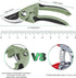SZHLUX Pruning Shears, Sharp Precision Hand Pruner SK5 Carbon Steel Blades for Garden, Pruning Scissors, 5/8’’ Plant Clippers, Bypass Pruner...