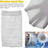 Pool Vacuum Cleaner Reusable Filter Bag with 10-Pack Ultrafine Mesh Filter Bags for Pool Blaster Water Tech Max & Catfish Ultra Pool Vacuum Sand &...
