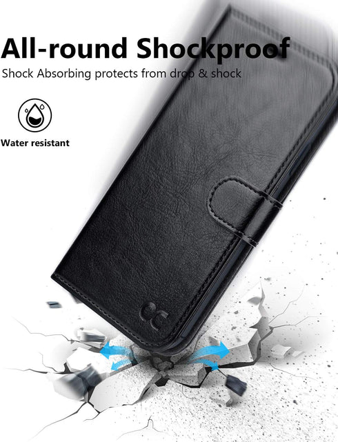 OCASE Compatible with iPhone 11 Wallet Case with Card Holder, PU Leather Flip Case with Kickstand and Magnetic Closure, TPU Shockproof Interior Pr...