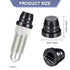 18 Pieces Brake Bleeder Cap Grease Fitting Caps Rubber Zerk Covers Brake Caliper Dust Cover Brake Bleeder Nipple Cap for Cars and Motorcycles...