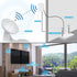 BOOBRIE 2-Pack 2.4GHz Mini WiFi Antenna 2dBi FPV Antenna Omni Directional SMA Male Omni-Directional Small PC WiFi Bluetooth Antenna Aerial Signal ...