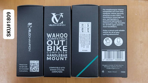 VeloChampion Out Front Bike Handlebar Mount Compatible with Wahoo Computer Bolt, Bolt v2, Elemnt, Roam or Elemnt Roam v2...