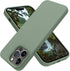 OTOFLY Designed for iPhone 14 Pro Case, Silicone Shockproof Slim Thin Phone Case for iPhone 14 Pro 6.1 inch (Calke Green)...