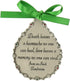 Cathedral Art CO519 Death Leaves a Heartache Teardrop Memorial Ornament, 2-3/4-Inch...