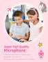 Unicorn Kids Headphones for girls,Unicorn Bluetooth headphones Foldable for Girls Toddlers Tablet/phones/amazon fire,Light Up kids wireless headph...