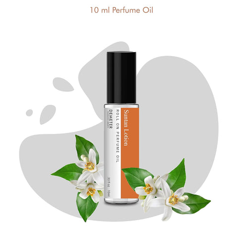 DEMETER Suntan Lotion Perfume Oil Roll on, 33 Oz, Long-Lasting...