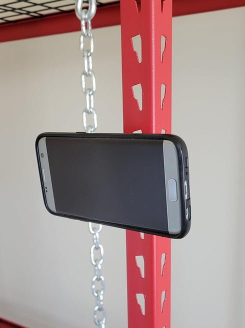 Pivot™ - Dual Sided Magnetic Phone Mount for The Gym | Swiveling Magnetic Phone Mount | 360° Magnetic Phone Holder...