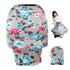 TUOKING Car Seat Covers for Babies, Multi-Use Cover-Silky Mom Nursing Cover Infant Breastfeeding Scarf Shopping Cart High Chair Ultra-Soft Stretch...