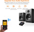 1Mii Bluetooth 5.0 Audio Receiver, Wireless Audio Adapter for Home Stereo Music Streaming System with 3.5 mm RCA, Bass Mode, 12hrs Playtime(Upgrad...