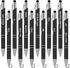 12 Pcs Funny Pens Complaining Inspirational Pen Passive Positive Office Pens Black Ink Novelty Pen Screen Touch Stylus for Colleague Work Gifts Su...