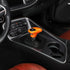 Voodonala for Challenger Charger ABS Gear Shift Shifter Knobs Cover Trim for 2015-2024+ Dodge Challenger Charger Interior Accessories 2018-2024+ D...