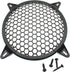 FDXGYH 2 Pack 10 Inch Speaker Grill Subwoofer Grill Waffle Grill Guard Protector Cover with Mounting Screws for Home Audio,Black...