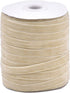 Pandahall 50 Yards Velvet Ribbon 3/8Inch Wide Single Face Velvet Ribbon Roll with Spool for Gift Wrapping Decoration Party Wedding Arts Crafts (Da...