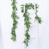 DearHouse 5.5ft Seeded Eucalyptus Garland, Artificial Vines Faux Eucalyptus Leaves Table Garland Artificial Greenery Wedding Backdrop Arch Wall De...