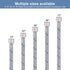 Faucet Supply Lines 3/8" to 3/8" Female Compression Thread 1 Pair, ARCORA 16“ Faucet Hose Connects Kitchen Bathroom Sink to Water Supply...