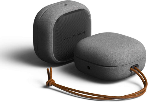 VRS Design Compatible Galaxy Buds Case - Full Body Shockproof Hard Shell Cover (Modern-Sand Stone)...