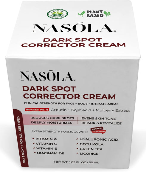 Dark Spot Corrector Cream Remover for Face, Body - Natural Skincare for Underarms, Elbows & Privates- The Ultimate Solution for Bright, Beautiful ...