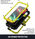for iPhone 15 Pro Max Case, Life Waterproof Shockproof Hard Case Aluminum Metal Gorilla Glass Military Heavy Duty Sturdy Protector Cover for iPhon...
