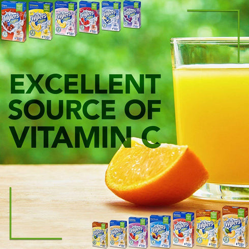 Wyler's Light raspberry-lemonade singles to go, sugar free, 8 packets per box (pack of 4 boxes)...