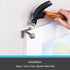 Kenney Fast Fit 5/8" No Measure Curtain Rod Brackets, Pewter...