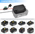 Power Wheel Adapter for Makita 18V Battery, Power Converter Adapter with Switch Fuse 30A 16 Gauge Wire for Rc Car Robotics Rc Truck, fit for Makit...