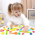 Playdough Tools 55 PCS Play Dough Tools Set for Kids, Play Dough Accessories Plastic Playdough Alphabet Numbers Shapes Cutters,Playdough Rollers,D...