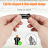 2 Packs Pill Keychain, Pill Case, Waterproof Pill Holder, Portable Pill Container, Aluminum Alloy, Single Chamber, Small Pocket Pill Box for Purse...