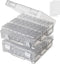Bead Organizer Box, 24 Slots Diamond Painting Bead Storage Containers, Diamond Painting Art Accessories Boxes Craft Bead Storage Box Organizer Bea...