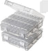 Bead Organizer Box, 24 Slots Diamond Painting Bead Storage Containers, Diamond Painting Art Accessories Boxes Craft Bead Storage Box Organizer Bea...