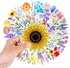 Flowers Stickers Set, Gift for Kids Teen, Cute Waterproof Vinyl Decals for Travel Luggage Suitcase Laptop Water Bottle Skateboard Bike Helmet Guit...
