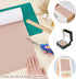 BENECREAT 15.7x78.7(40cmx2m) Khaki Self-Adhesive Felt Fabric Jewelry Box Lining for DIY Costume Making and Furniture Protection, 1mm Thick...